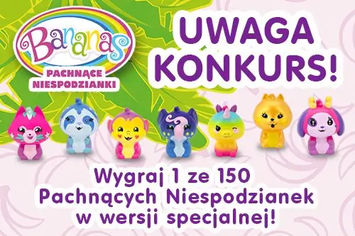 Konkurs „Tropikalny świat Bananków”!