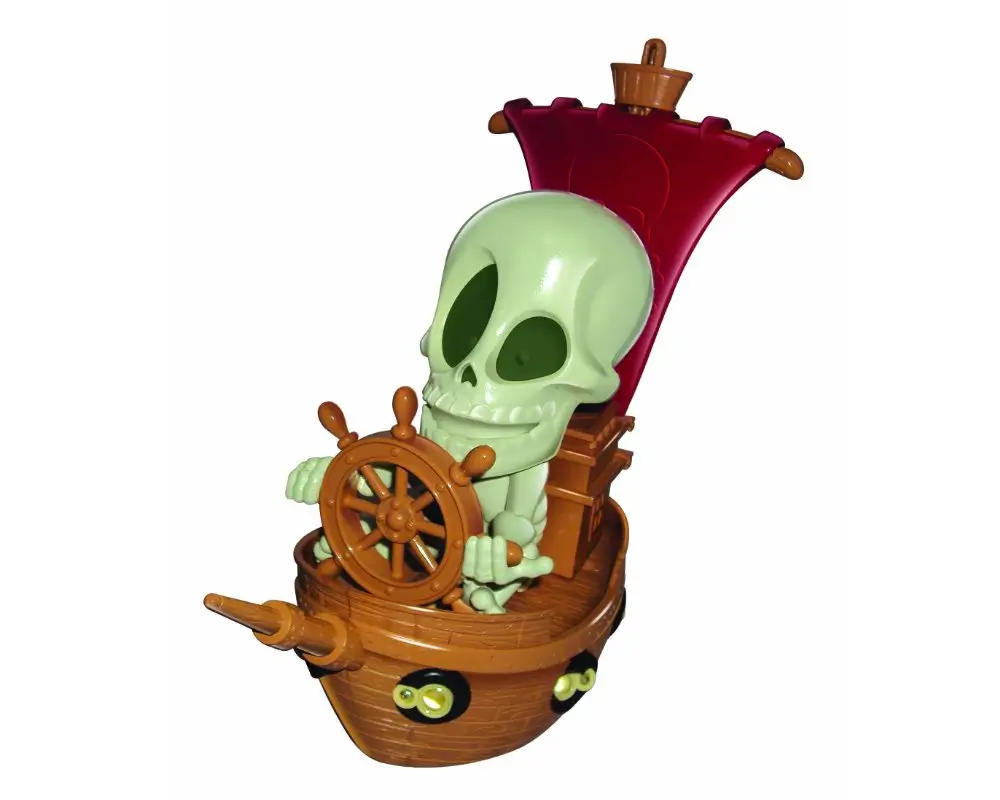 Old wooden scene as pirates theme background