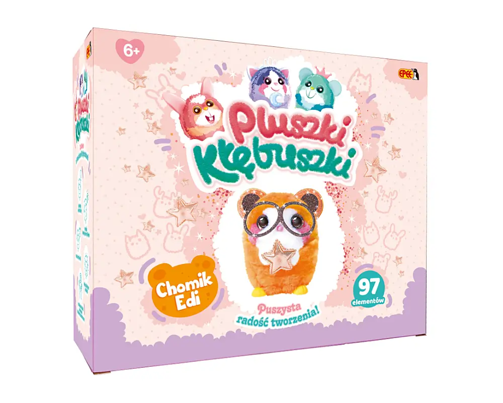 pluszki klebuszki 97 elementow chomik opak ep04338