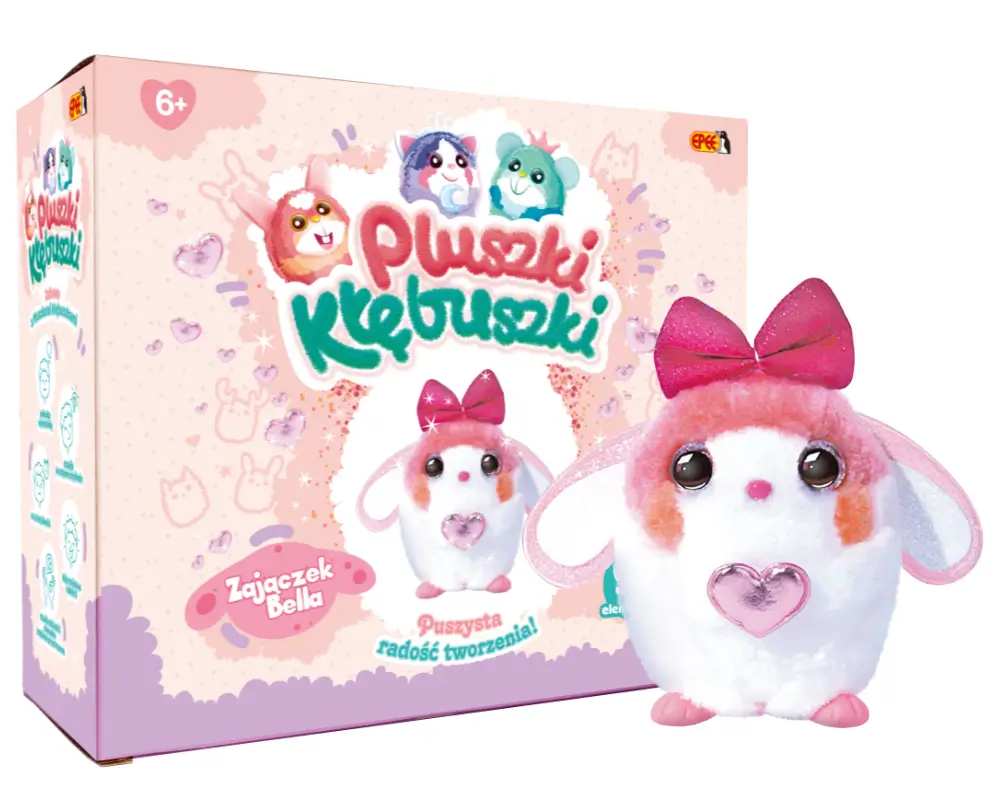 pluszki klebuszki 97 elementow zajaczek ep04338