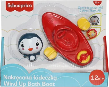 fisher price nakrecana lodeczka pingwin opak cfgmbt003C