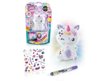 swiecace dekorozce zwierzaczki diy kotek2 ep60040