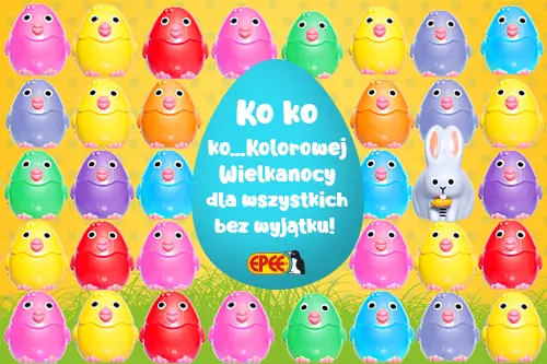 Ko ko ko…Kolorowej Wielkanocy!