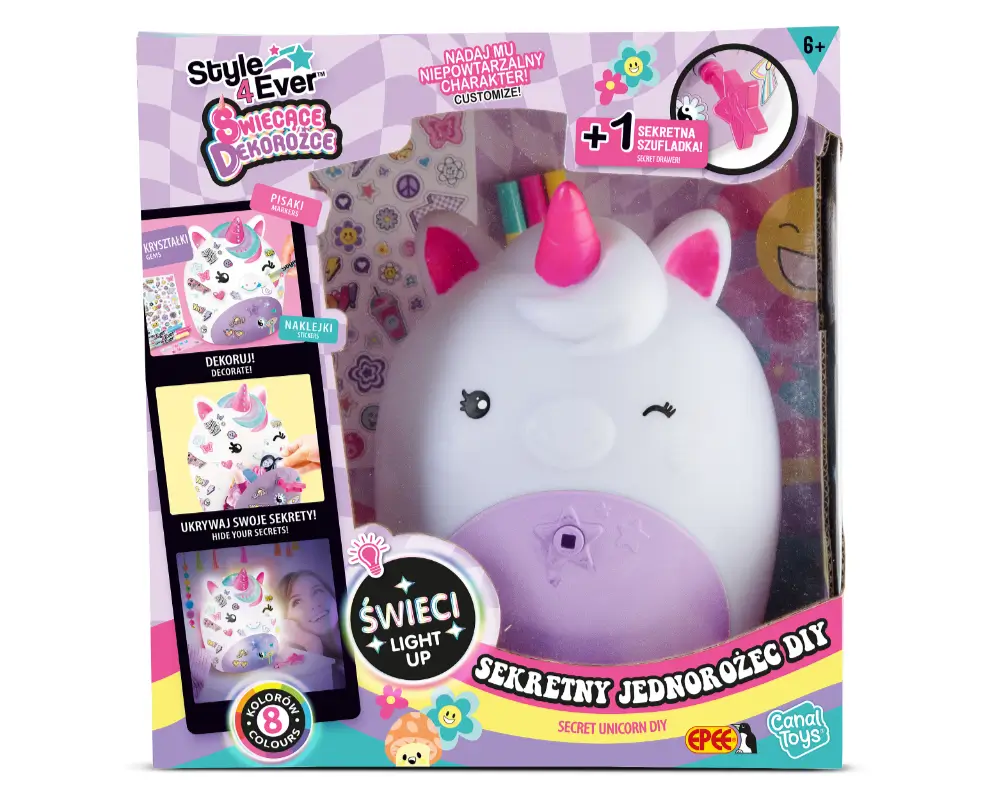 swiecace dekorozce sekretny jednorozec opak2 ep60215
