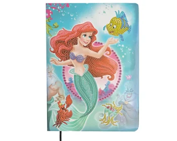 crystal art notatnik mala syrenka bez opak canj notatnik.mix