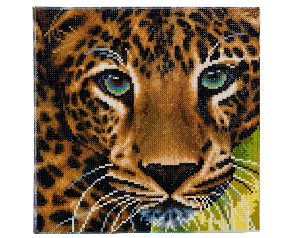 crystal art obraz lampart bez opak cas obraz.mix