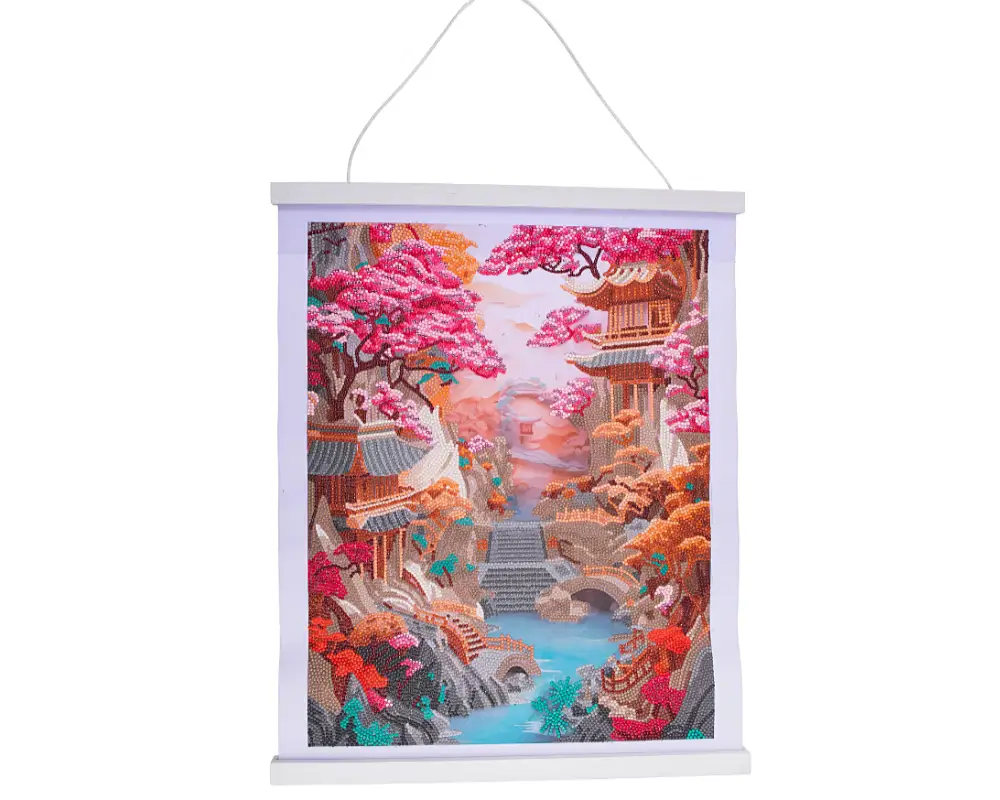 crystal art plakat kwitnaca wisnia bez opak cas plakat.mix