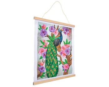 crystal art plakat paw i piwonia bez opak cas plakat.mix