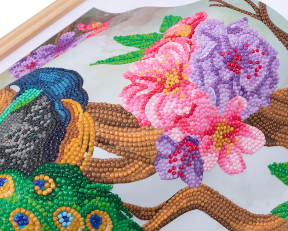 crystal art plakat paw i piwonia bez opak2 cas plakat.mix