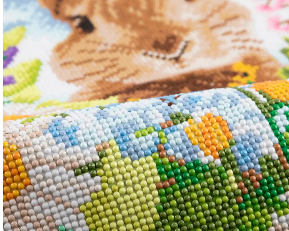 crystal art plakat zajac i wiosna bez opak2 cas plakat.mix