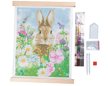 crystal art plakat zajac i wiosna zawartosc cas plakat.mix