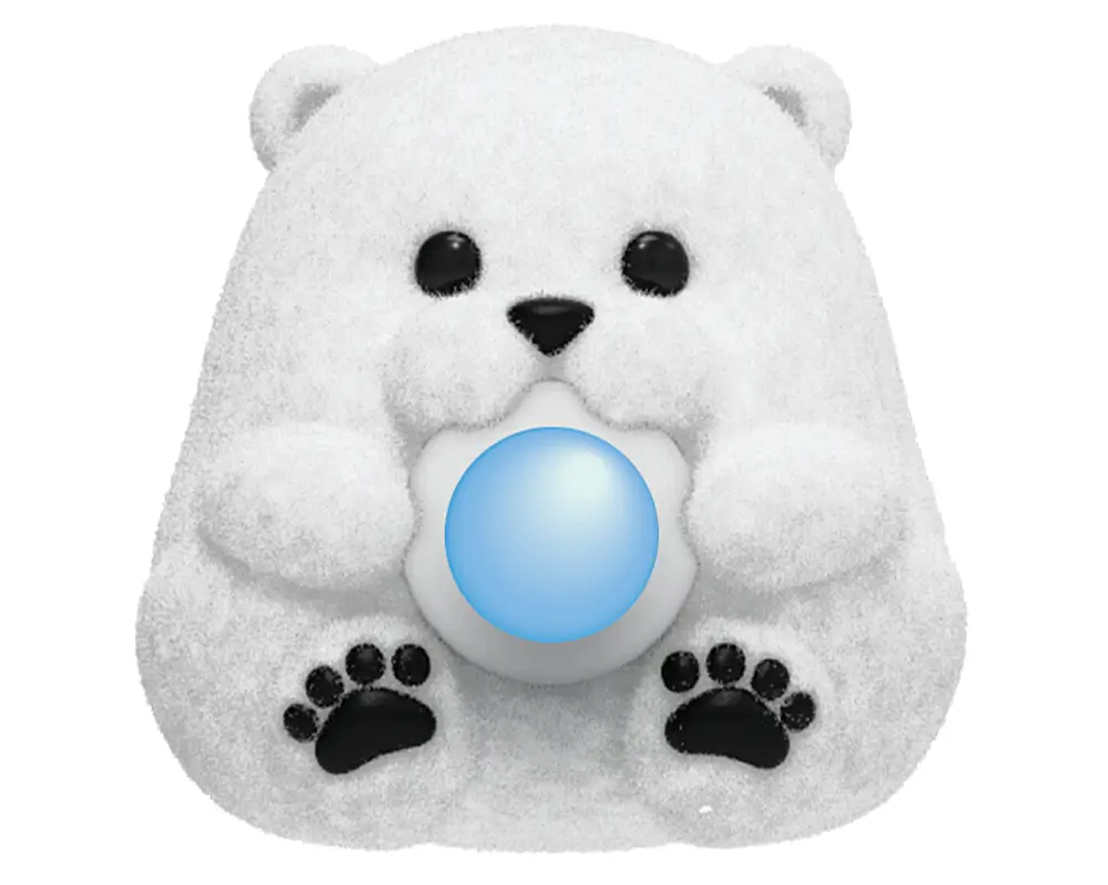 popiki arktyczni przyjaciele niedzwiadek bez opak ep60129