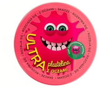 ultraplastelina z oczami rozowa ep60227