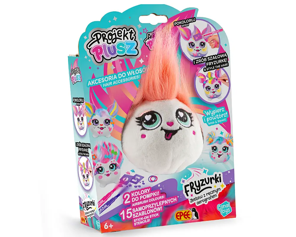 projekt plusz fryzurki reczny aerograf opak iskierka ep60317