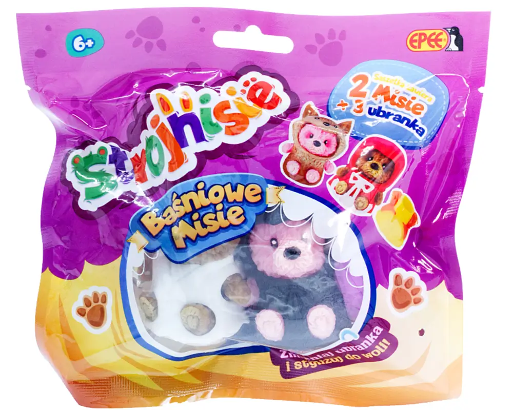 strojnisie basniowe misie 2pack diabelek aniol opak ep09541