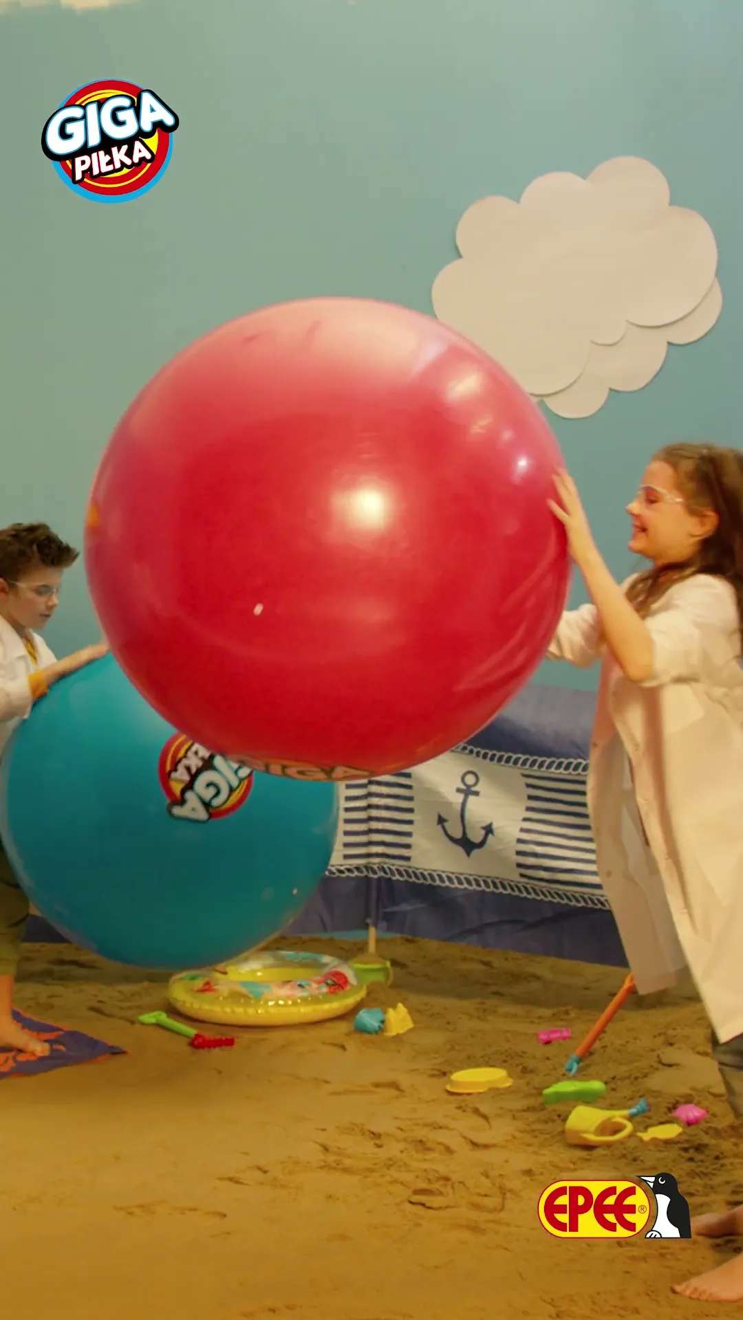 GIGAPIŁKA - Czas na coś NAPRAWDĘ DUUUŻEGO! 🔴 🔵 ⚫😄🎉