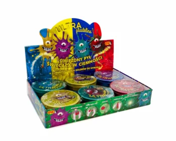 UltraPlastelina - Gwiezdny Pył Świecący w Ciemności 6 ass. - obrazek 8