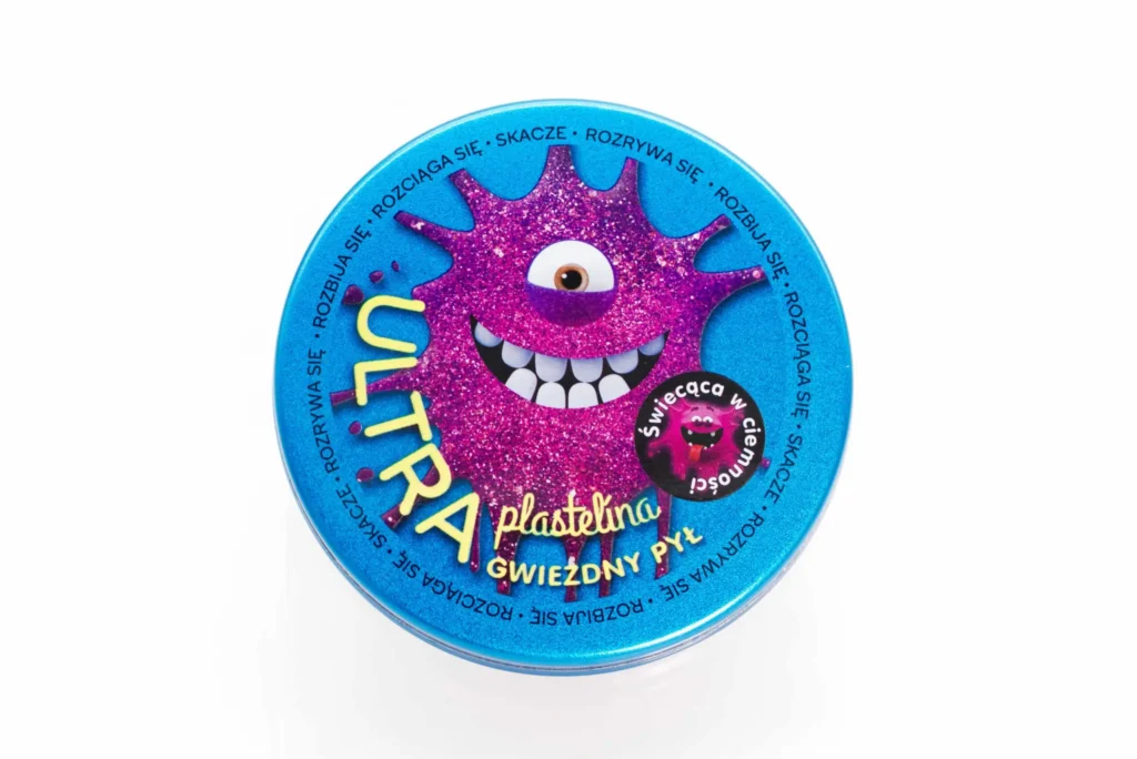 UltraPlastelina - Gwiezdny Pył Świecący w Ciemności 6 ass.