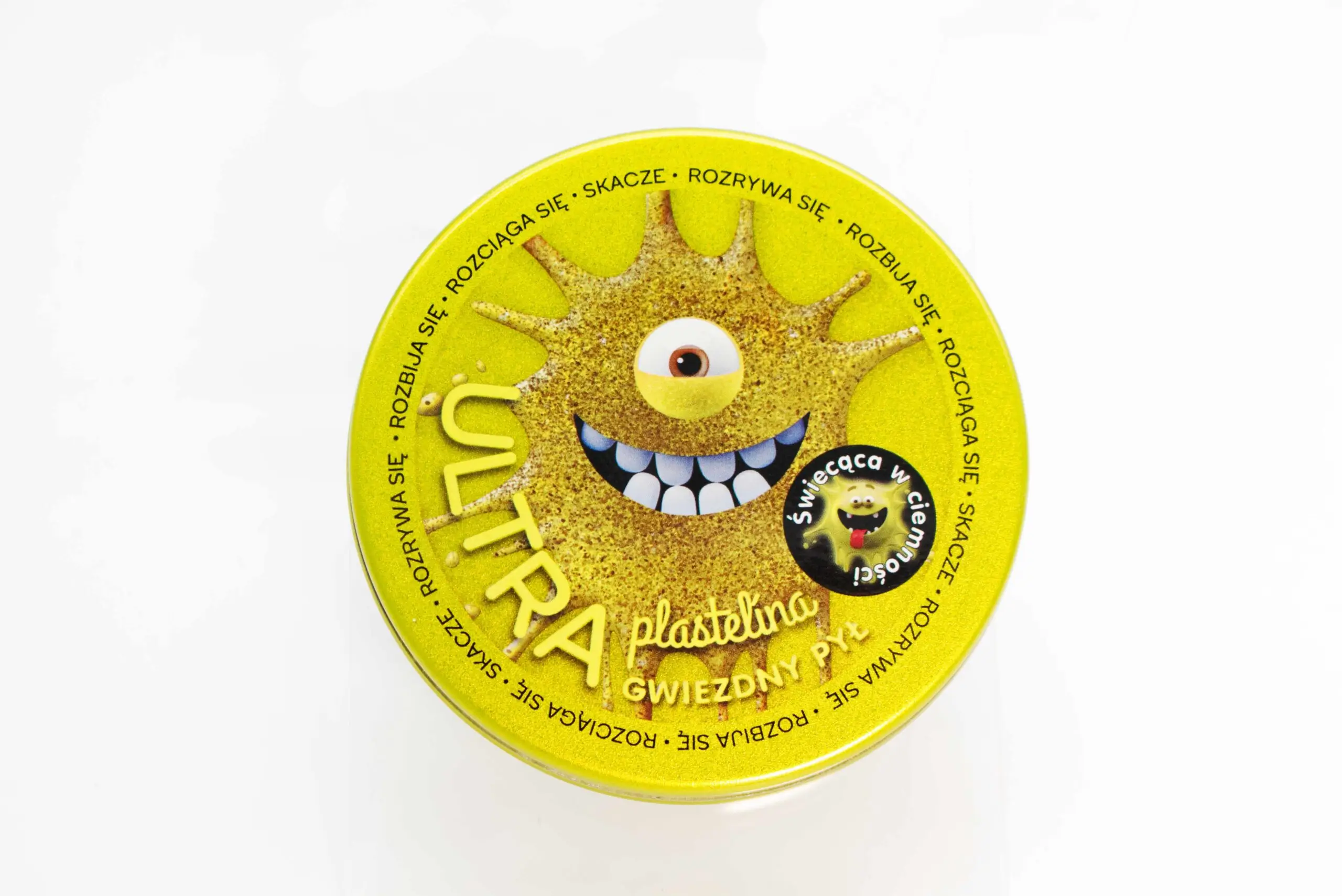 UltraPlastelina - Gwiezdny Pył Świecący w Ciemności 6 ass. - obrazek 1