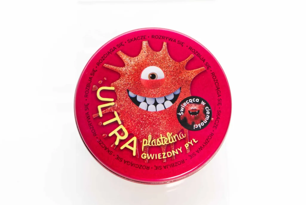 UltraPlastelina - Gwiezdny Pył Świecący w Ciemności 6 ass.