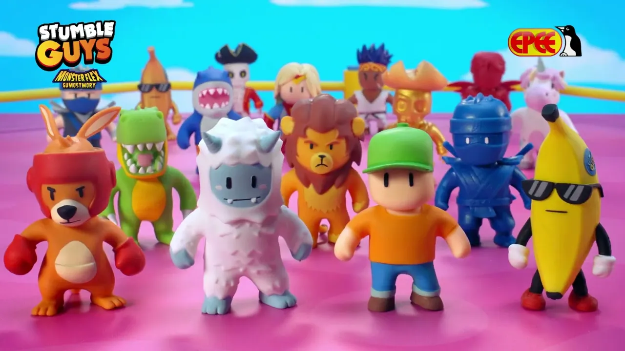 🎮Stumble Guys – Nowa Kolekcja Gumostworów 🎮 dostępne na 🟠Allegro!🟠