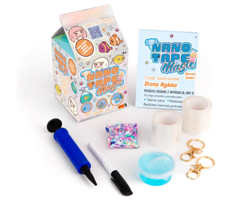 nano tape magic starter pack kieszonkowe zwierzaczki ep60508